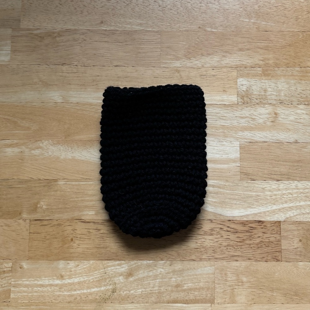 handmade coffee coozie